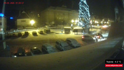 Střed obce Rokytnice nad Jizerou