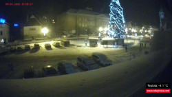 Střed obce Rokytnice nad Jizerou