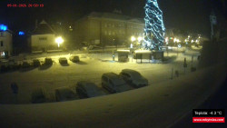 Střed obce Rokytnice nad Jizerou