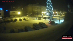 Střed obce Rokytnice nad Jizerou