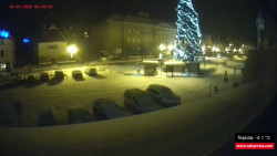 Střed obce Rokytnice nad Jizerou