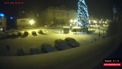 Střed obce Rokytnice nad Jizerou