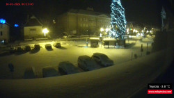 Střed obce Rokytnice nad Jizerou