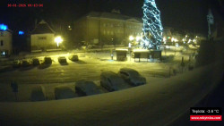 Střed obce Rokytnice nad Jizerou