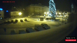 Střed obce Rokytnice nad Jizerou