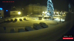 Střed obce Rokytnice nad Jizerou