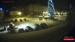 Střed obce Rokytnice nad Jizerou