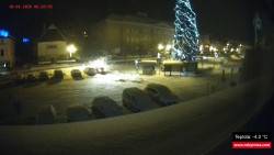 Střed obce Rokytnice nad Jizerou