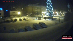 Střed obce Rokytnice nad Jizerou