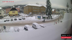 Střed obce Rokytnice nad Jizerou