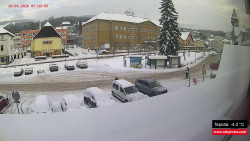 Střed obce Rokytnice nad Jizerou