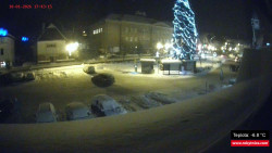 Střed obce Rokytnice nad Jizerou