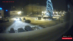 Střed obce Rokytnice nad Jizerou