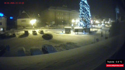 Střed obce Rokytnice nad Jizerou