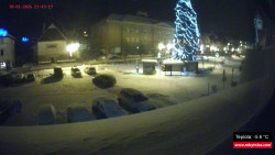 Střed obce Rokytnice nad Jizerou