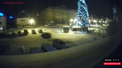 Střed obce Rokytnice nad Jizerou