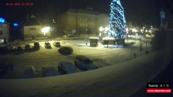 Střed obce Rokytnice nad Jizerou