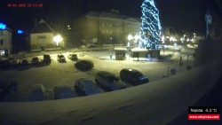 Střed obce Rokytnice nad Jizerou