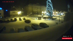 Střed obce Rokytnice nad Jizerou