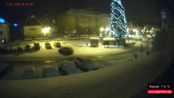 Střed obce Rokytnice nad Jizerou