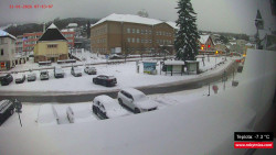 Střed obce Rokytnice nad Jizerou