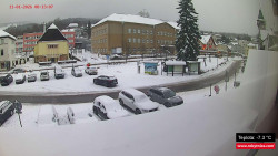 Střed obce Rokytnice nad Jizerou