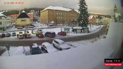 Střed obce Rokytnice nad Jizerou