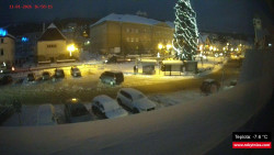 Střed obce Rokytnice nad Jizerou