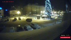 Střed obce Rokytnice nad Jizerou