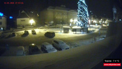 Střed obce Rokytnice nad Jizerou