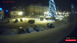 Střed obce Rokytnice nad Jizerou