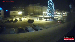 Střed obce Rokytnice nad Jizerou