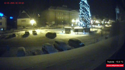 Střed obce Rokytnice nad Jizerou