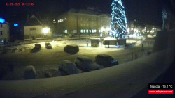 Střed obce Rokytnice nad Jizerou