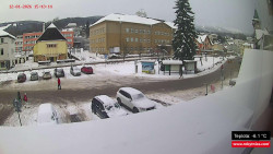 Střed obce Rokytnice nad Jizerou