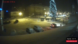 Střed obce Rokytnice nad Jizerou