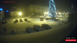 Střed obce Rokytnice nad Jizerou