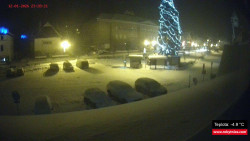 Střed obce Rokytnice nad Jizerou