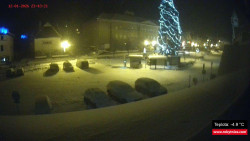 Střed obce Rokytnice nad Jizerou