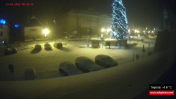 Střed obce Rokytnice nad Jizerou