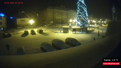 Střed obce Rokytnice nad Jizerou