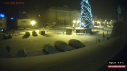 Střed obce Rokytnice nad Jizerou