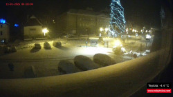 Střed obce Rokytnice nad Jizerou