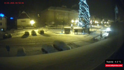 Střed obce Rokytnice nad Jizerou