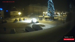 Střed obce Rokytnice nad Jizerou