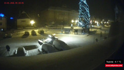 Střed obce Rokytnice nad Jizerou