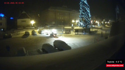 Střed obce Rokytnice nad Jizerou