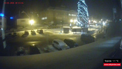 Střed obce Rokytnice nad Jizerou