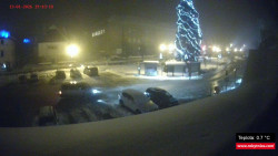 Střed obce Rokytnice nad Jizerou