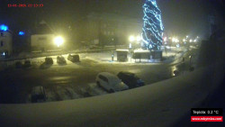 Střed obce Rokytnice nad Jizerou